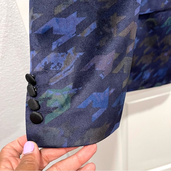 Paisley & Gray Men’s Slim Fit Geometric Lined Jacket Blazer Sport Coat Size 38R - Picture 5 of 16